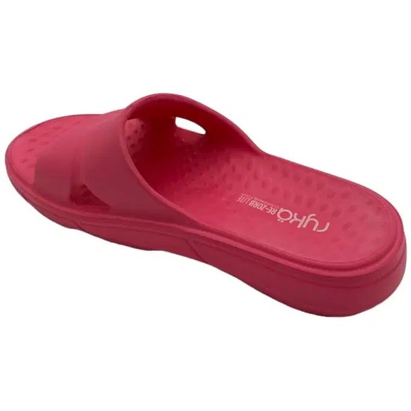 Ryka 7M Vibrant Pink Slide Sandals - Picture 3 of 4